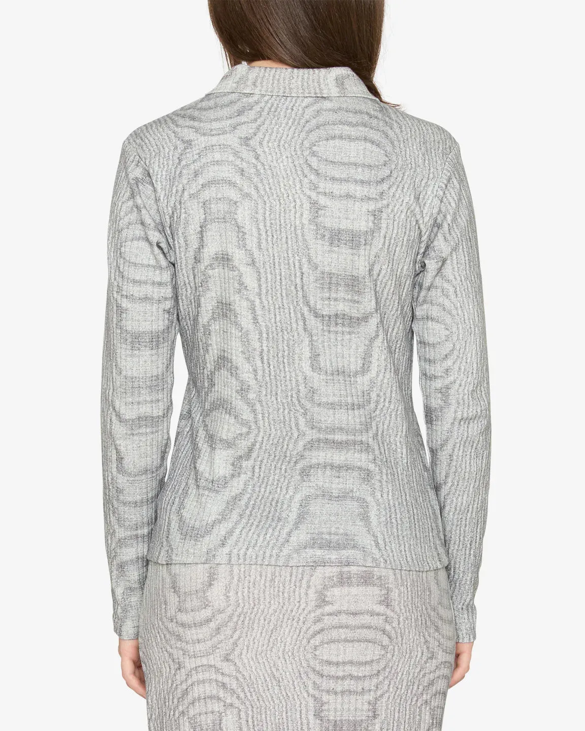 Obey NOISE BUTTON DOWN TOP - BLANC MULTI sold by Sun Diego Boardshops product image thumbnail 2