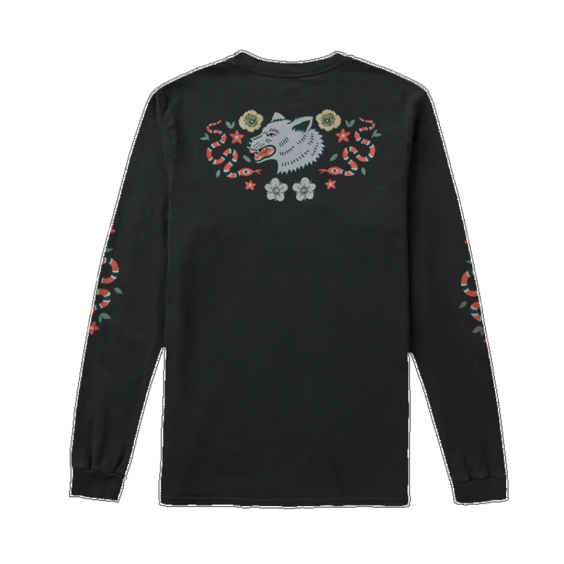 ROARK Wolfpack Premium Long Sleeve Tee - BLACK sold by Sun Diego Boardshops
