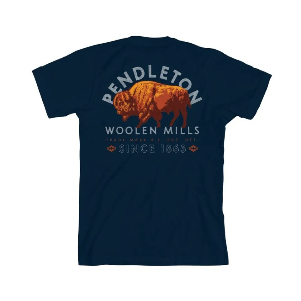Pendleton Bison Graphic Tee - NAVY/MULTI sold by Sun Diego Boardshops