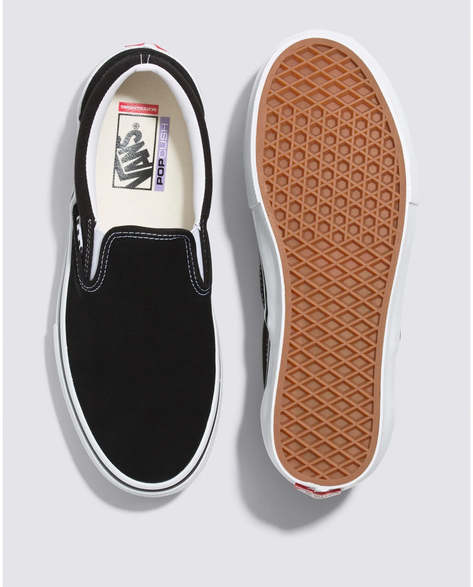 Vans Skate Slip-On Shoe - Black White sold by Sun Diego Boardshops product image thumbnail 3