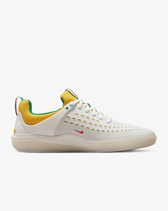 Nike SB Nyjah 3 PRM - SUMMIT WHITE/BLACK-TOUR YELLOW sold by Sun Diego Boardshops