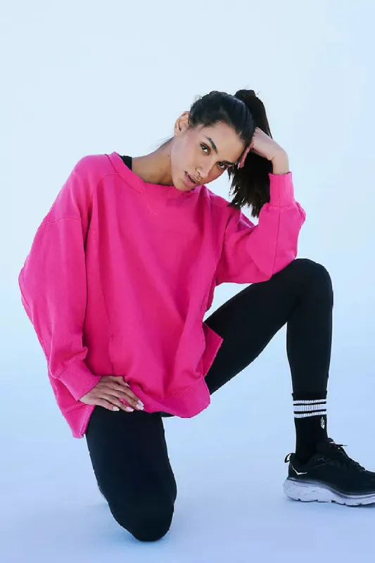 Free People Intercept Tunic - Living Magenta sold by Sun Diego Boardshops