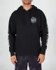 Salty Crew Skipjack Black Hood Fleece - BLACK sold by Sun Diego Boardshops