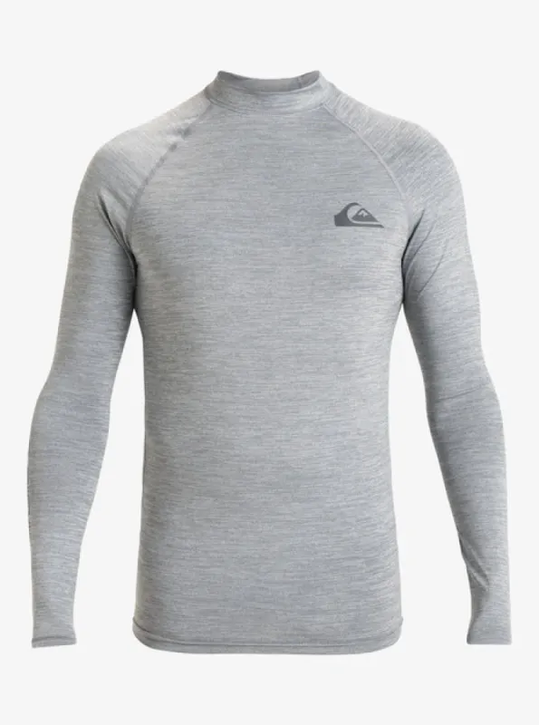 Quiksilver Everyday UPF 50 Long Sleeve Rashguard - QUARRY sold by Sun Diego Boardshops