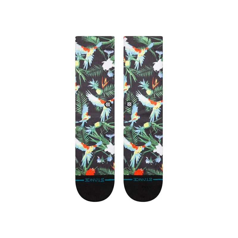 Stance POLY BLEND CREW SOCKS - BIRD CAGE BLACK sold by Sun Diego Boardshops product image thumbnail 2