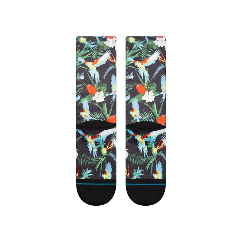 Stance POLY BLEND CREW SOCKS - BIRD CAGE BLACK sold by Sun Diego Boardshops product image thumbnail 3