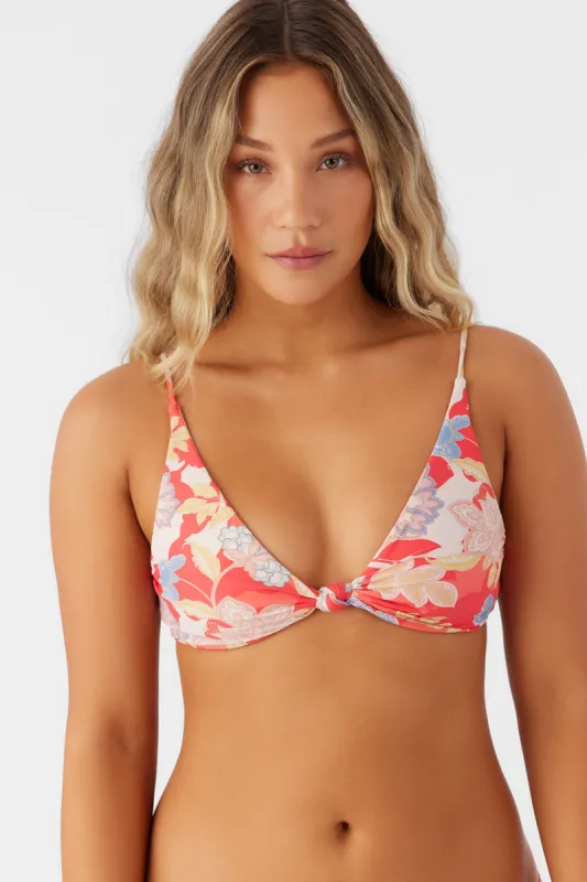 O`Neill ANTALYA FLORAL PISMO TOP - BITTERSWEET sold by Sun Diego Boardshops