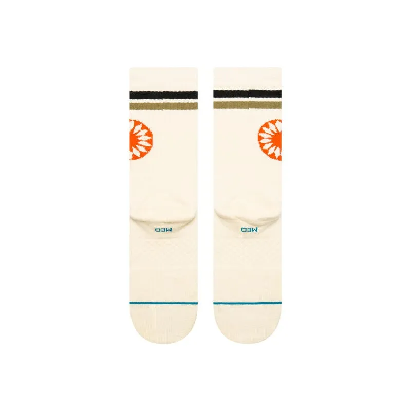 Stance Sun Dial Cotton Crew Socks - CREAM sold by Sun Diego Boardshops product image thumbnail 3
