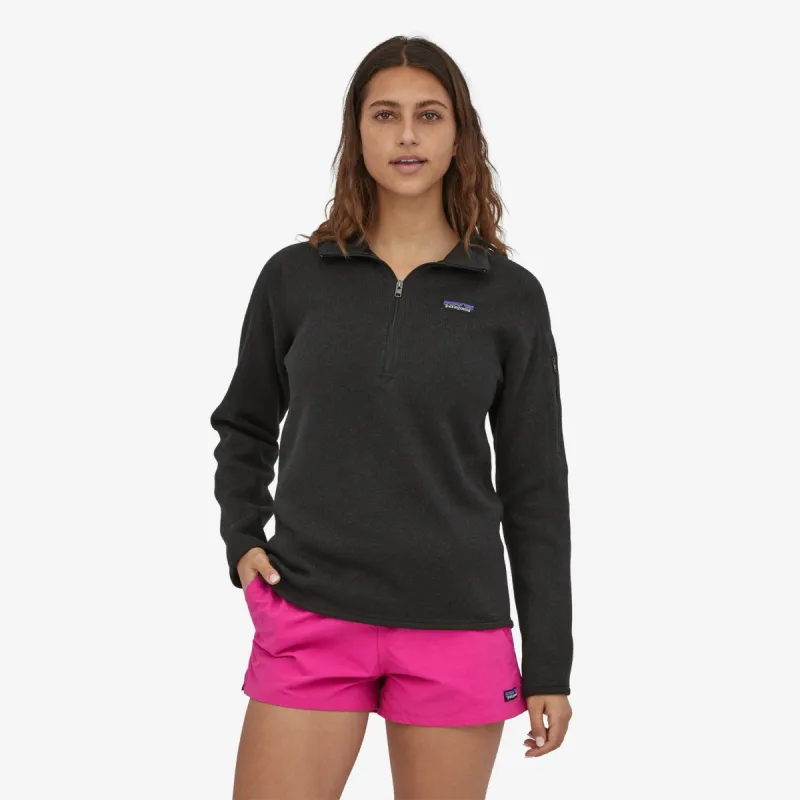 Patagonia Better Sweater 1/4-Zip Fleece - Black sold by Sun Diego Boardshops
