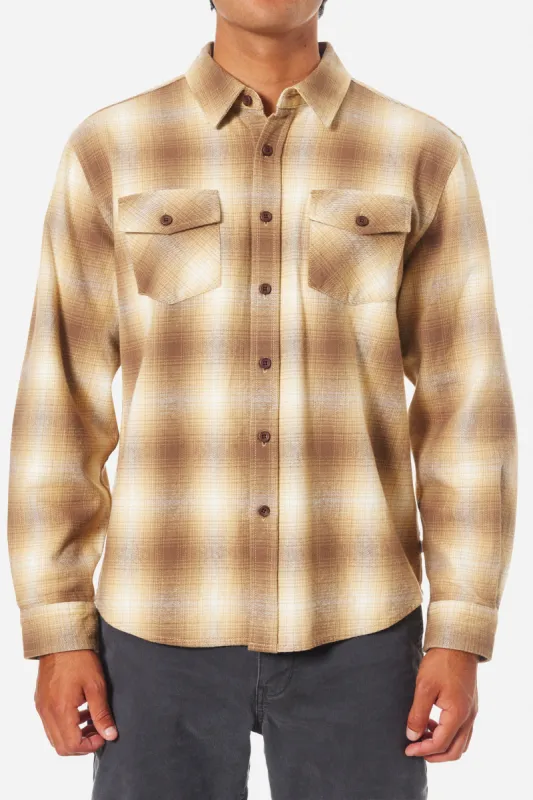 KATIN SHADOW FLANNEL - EARTH sold by Sun Diego Boardshops