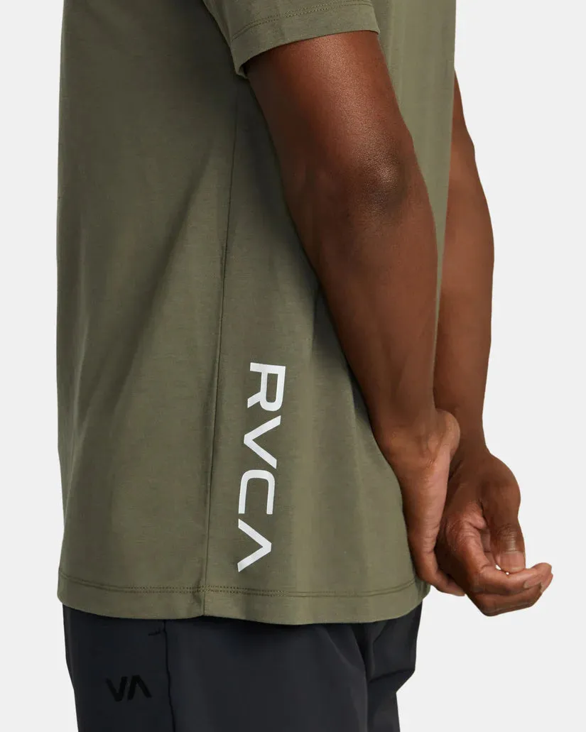 RVCA 2X TEE - OLIVE sold by Sun Diego Boardshops product image thumbnail 3