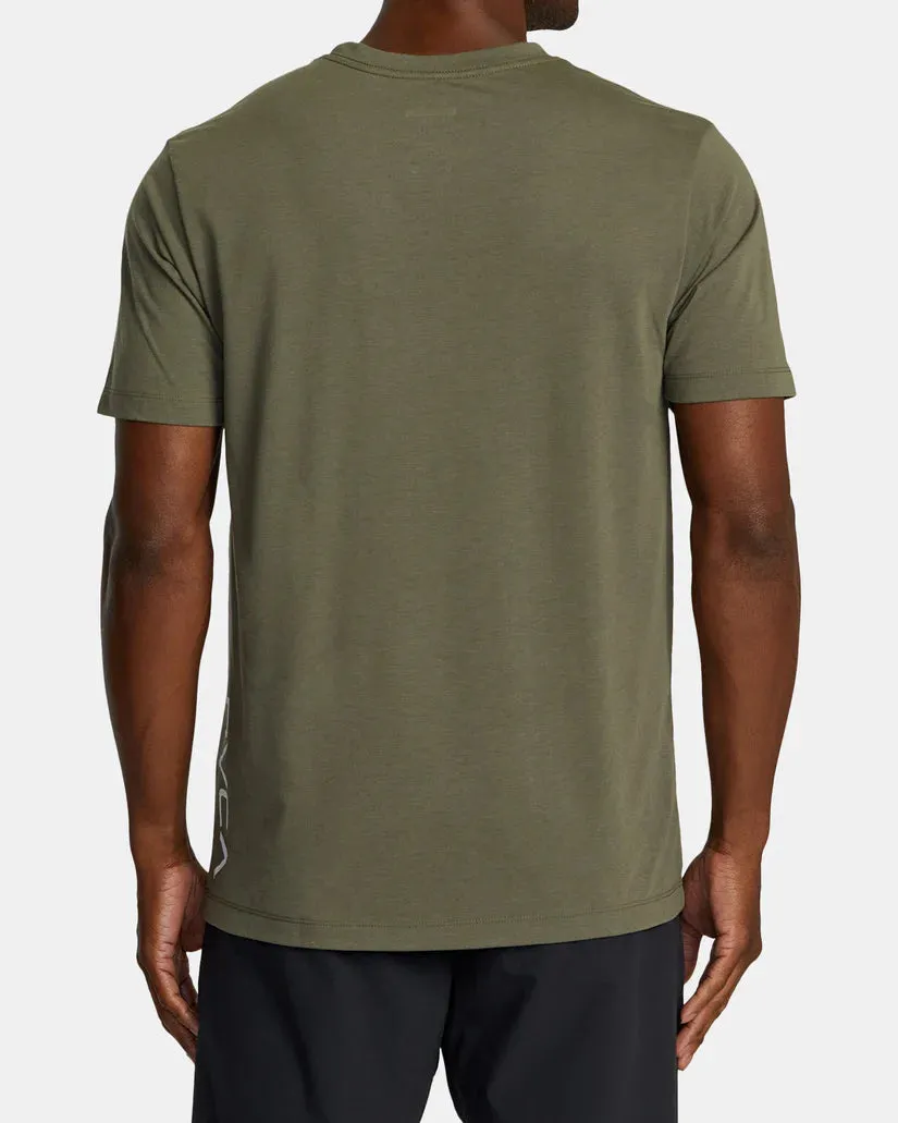RVCA 2X TEE - OLIVE sold by Sun Diego Boardshops product image thumbnail 2