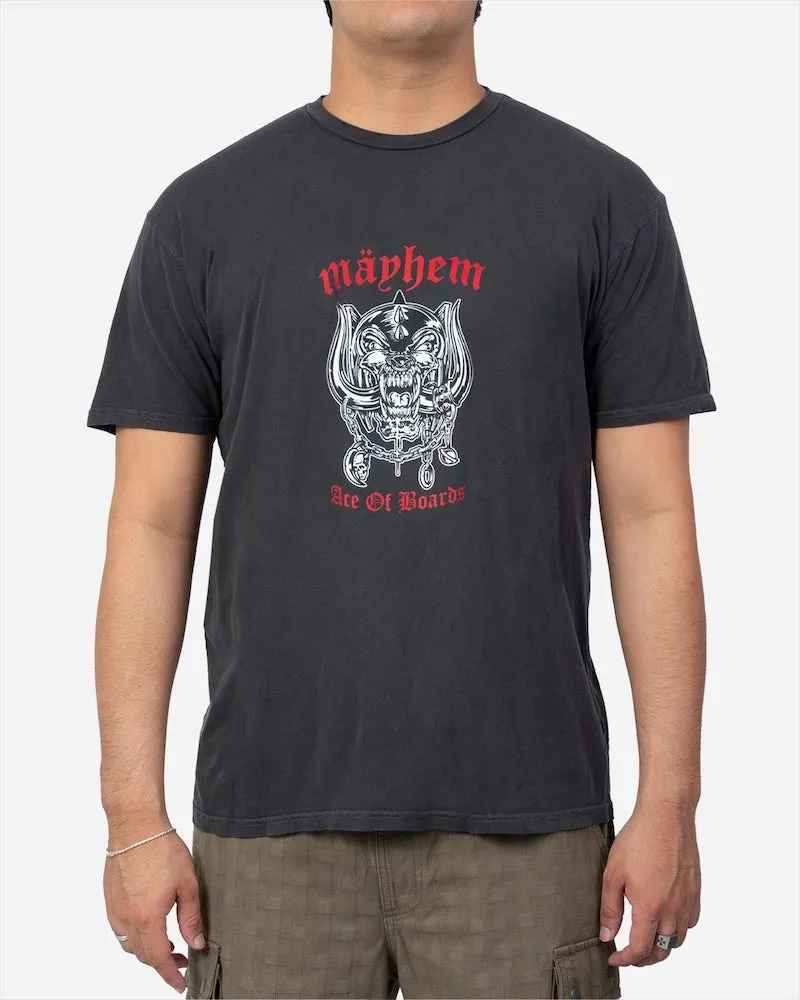 Lost Ace Of Boards Vintage Dye Tee - VINTAGE BLACK sold by Sun Diego Boardshops product image thumbnail 2