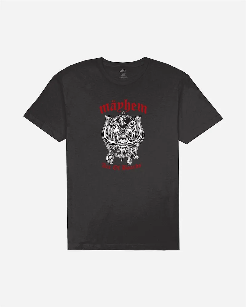 Lost Ace Of Boards Vintage Dye Tee - VINTAGE BLACK sold by Sun Diego Boardshops