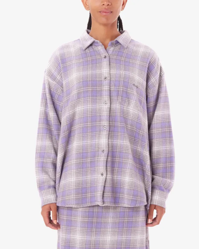Obey BELMONT PLAID SHIRT - ASTER PURPLE sold by Sun Diego Boardshops