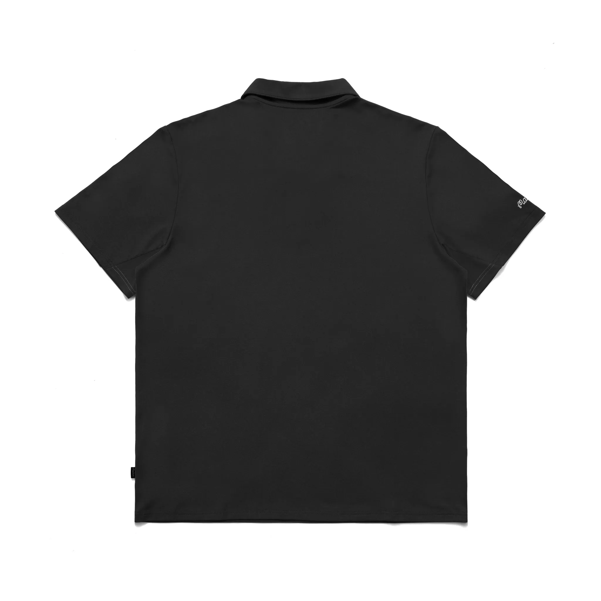 Malbon Golf PERFORMANCE PIQUE POLO - BLACK sold by Sun Diego Boardshops product image thumbnail 2