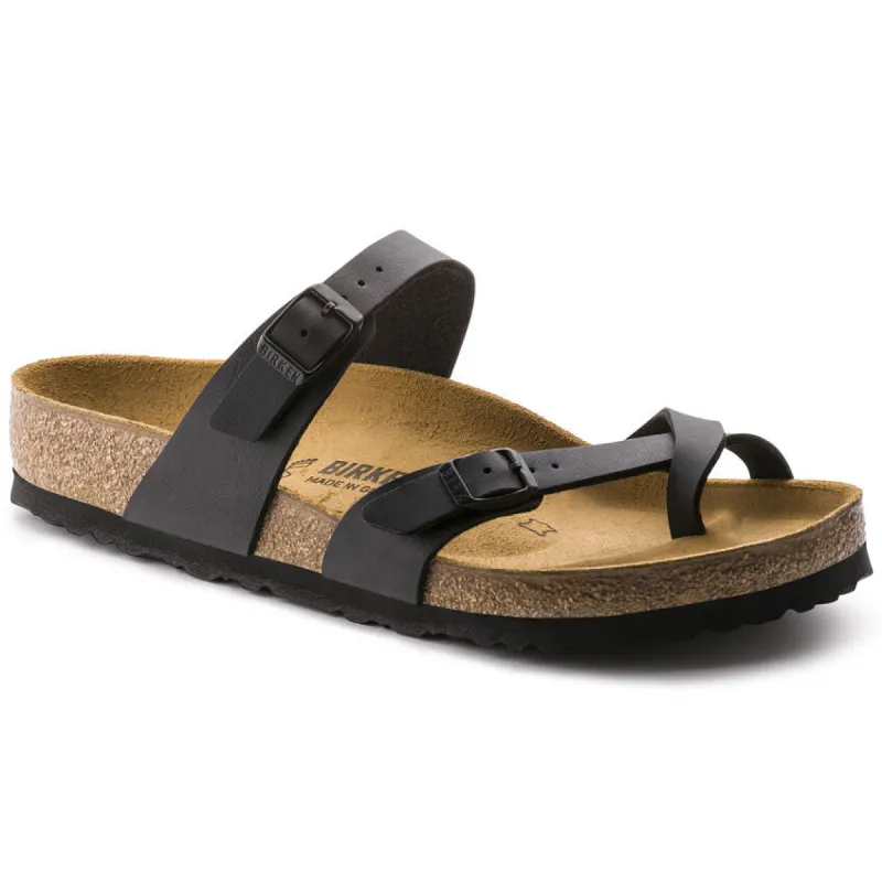 Birkenstock Women's Mayari Birko-Flor - Black Birko Flor sold by Sun Diego Boardshops