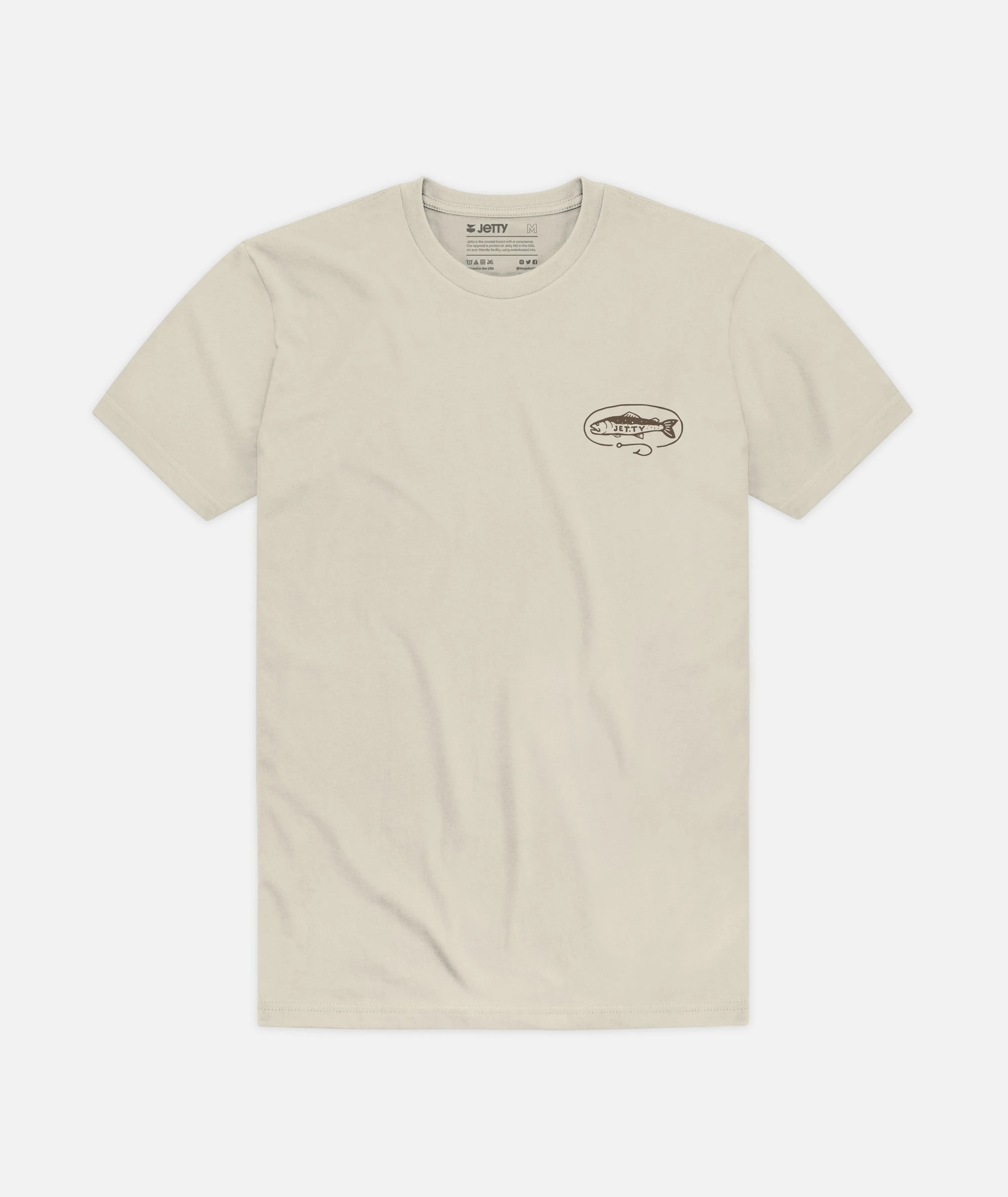 Catch Tee - Bone sold by Sun Diego Boardshops product image thumbnail 3