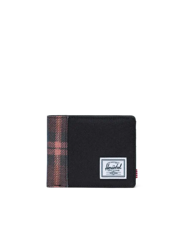 Herschel Supply Co. Roy Wallet - Black Winter Plaid sold by Sun Diego Boardshops