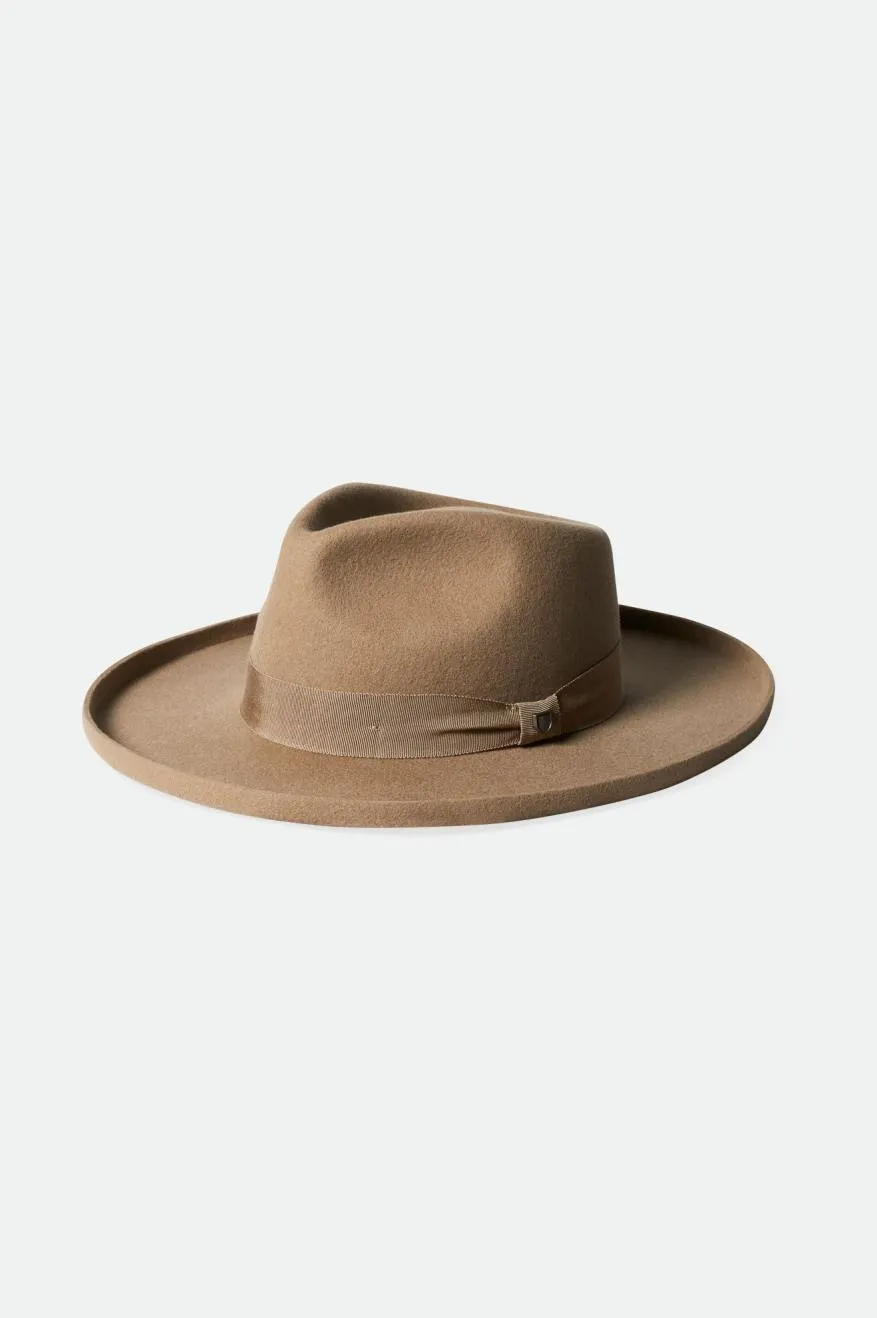 Victoria Felt Fedora - Sand sold by Sun Diego Boardshops product image thumbnail 2