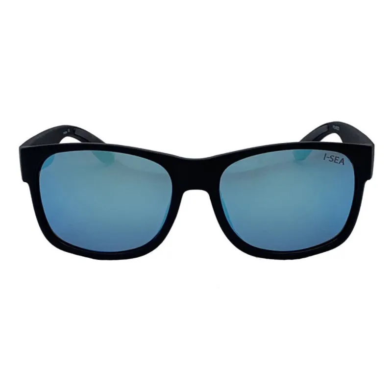 I-Sea Seven Seas - BLACK RUBBER ICE BLUE MIRROR sold by Sun Diego Boardshops