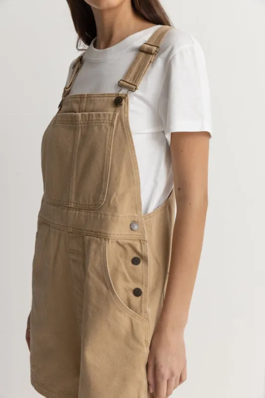 Rhythm Tide Short Overall - Caramel made by Sun Diego Boardshops