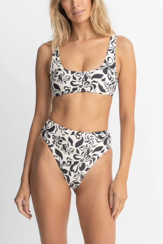 Rhythm Sundance Floral Crop Top - NATURAL sold by Sun Diego Boardshops