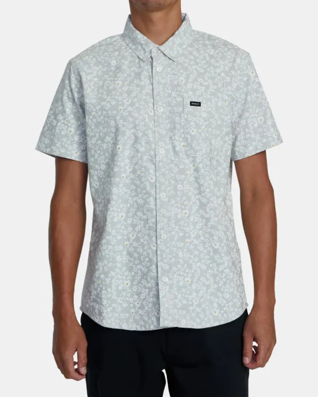 RVCA THATLL DO PRINT SHORT SLEEVE SHIRT - METAL sold by Sun Diego Boardshops