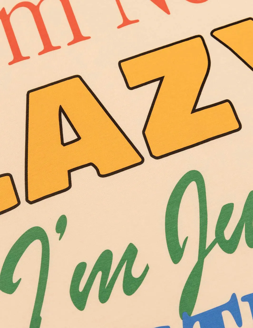 Duvin Design Company NOT LAZY TEE - ANTIQUE sold by Sun Diego Boardshops product image thumbnail 3