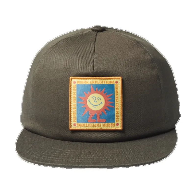 Roark Layover Strapback Hat - Military sold by Sun Diego Boardshops
