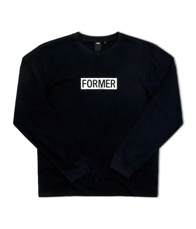 Former Legacy Plate Ls T-Shirt - Black sold by Sun Diego Boardshops