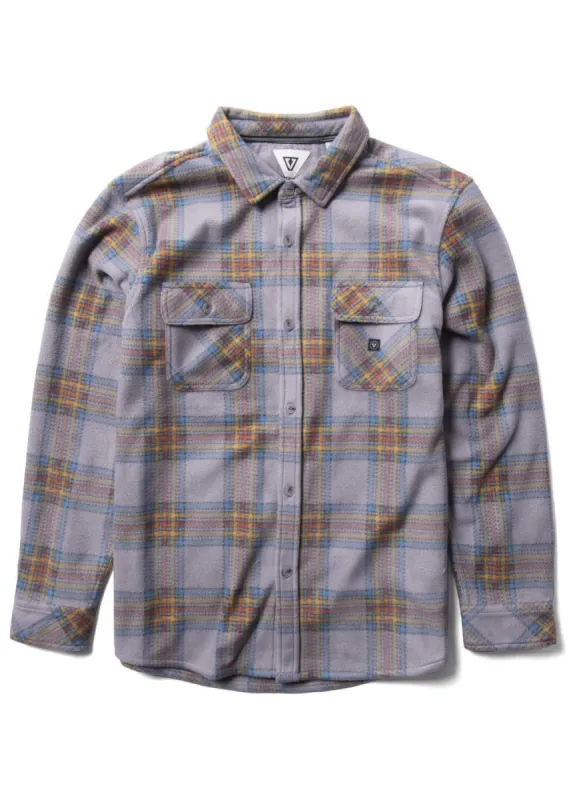 Vissla Eco-Zy Ls Polar Flannel - Steel sold by Sun Diego Boardshops