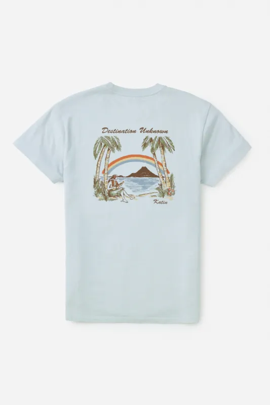 KATIN BREEZY TEE - LIGHT BLUE sold by Sun Diego Boardshops