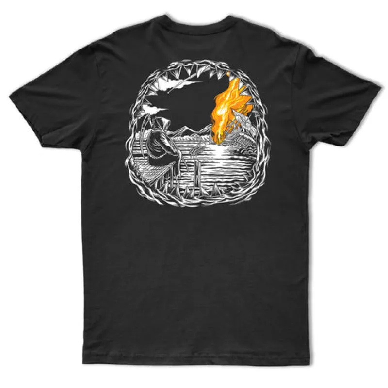 Cove Creepin And Reapin Tee - Black sold by Sun Diego Boardshops