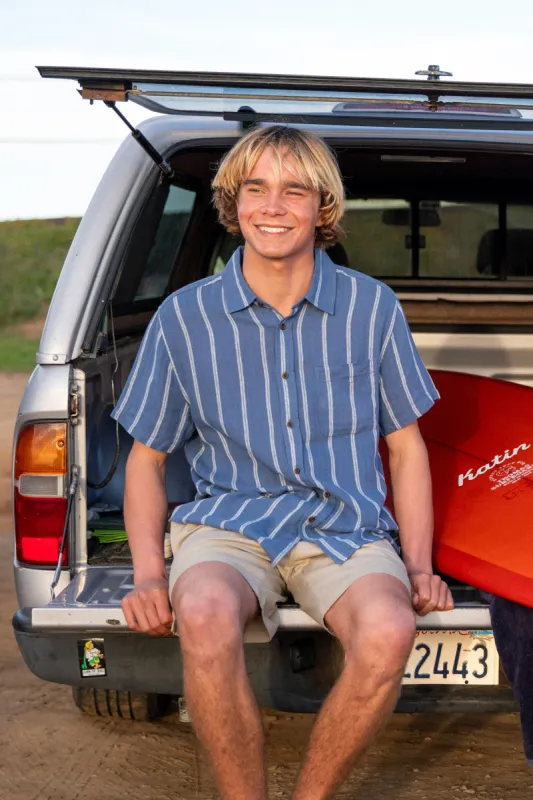 KATIN ALAN SHIRT - WASHED BLUE sold by Sun Diego Boardshops