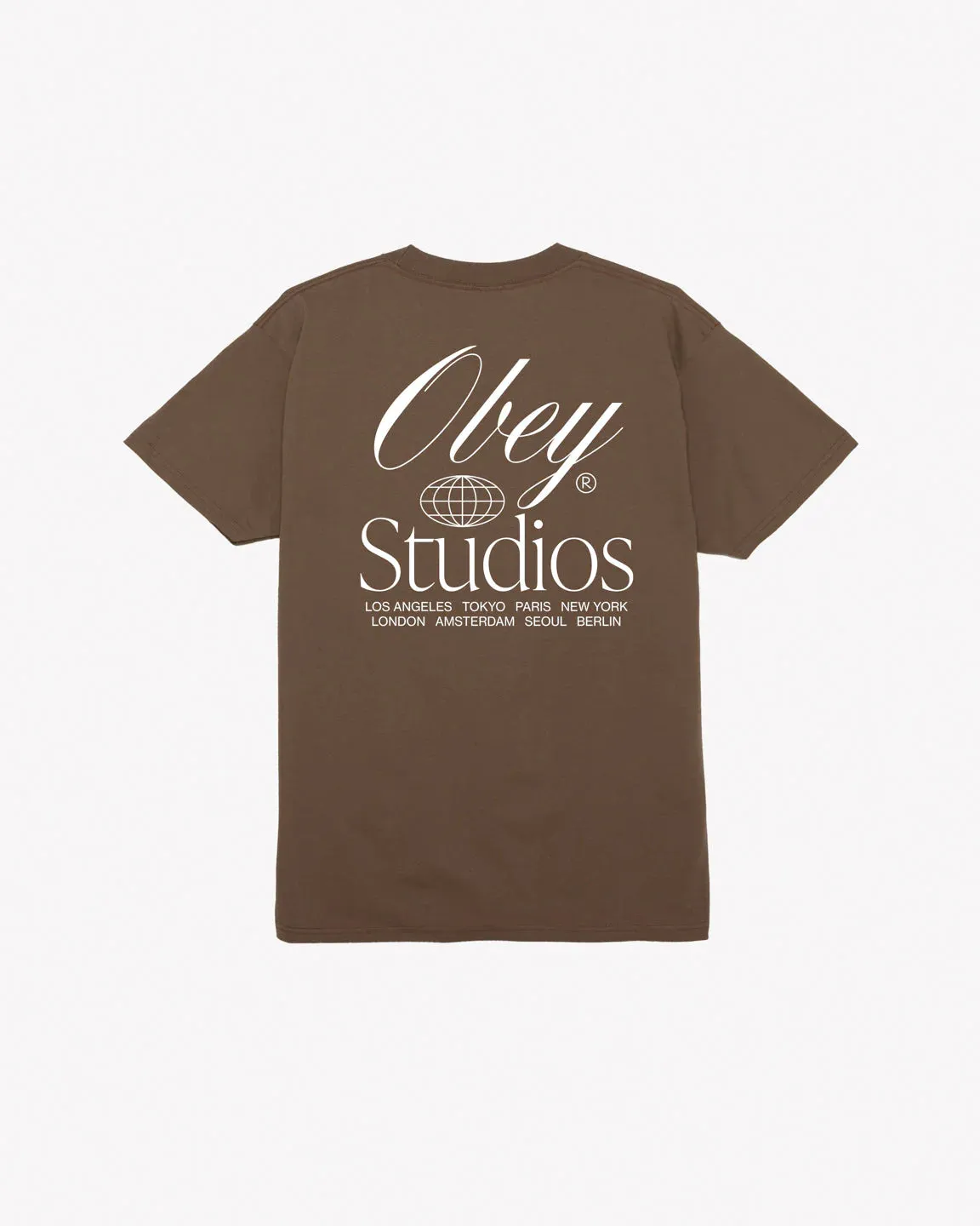Obey STUDIOS WORLDWIDE CLASSIC T-SHIRT - Silt sold by Sun Diego Boardshops