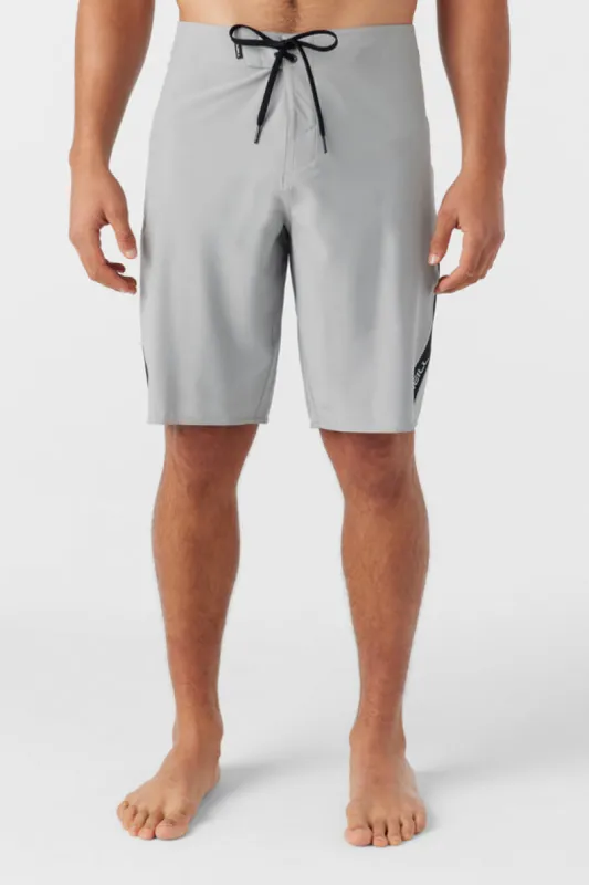 O`Neill SUPERFREAK SOLID 21" BOARDSHORTS - LIGHT GREY sold by Sun Diego Boardshops