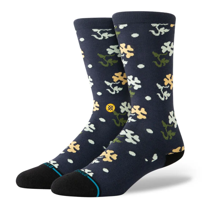 Stance Pop End Cotton Crew Socks - NAVY sold by Sun Diego Boardshops