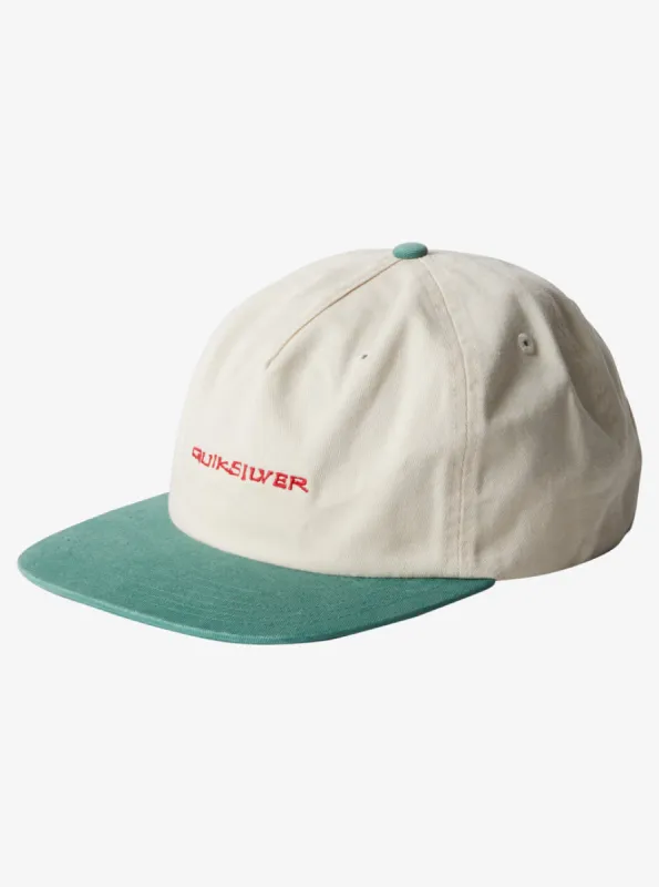 Quiksilver Doggin Cap Snapback Hat - Oyster White sold by Sun Diego Boardshops