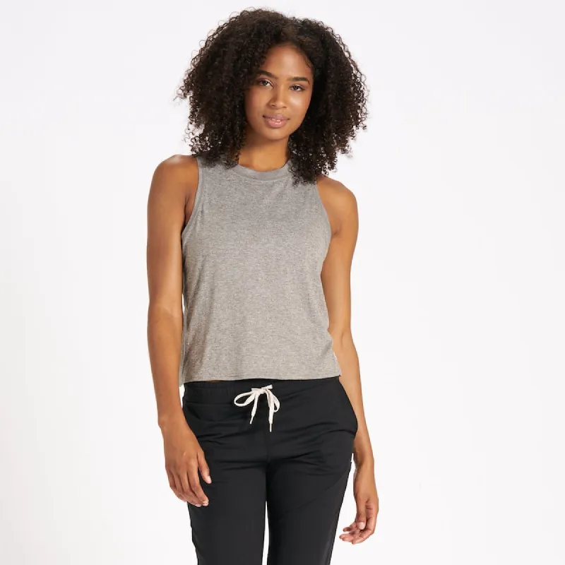 Vuori Energy Top - Heather Grey sold by Sun Diego Boardshops