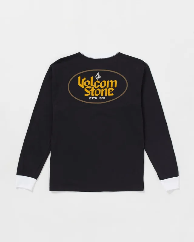 Volcom Cognac Long Sleeve Tee - BLACK sold by Sun Diego Boardshops