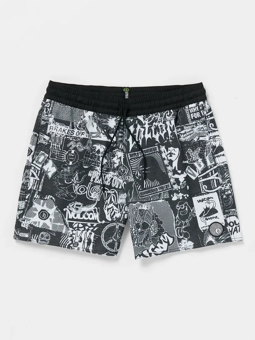 Volcom Refute Stoney Trunks - BLACK sold by Sun Diego Boardshops