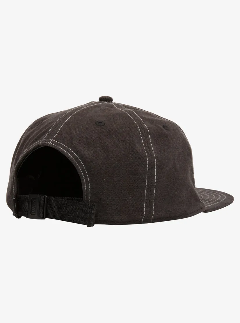 Quiksilver Heritage Cap Snapback Hat - Black sold by Sun Diego Boardshops product image thumbnail 3