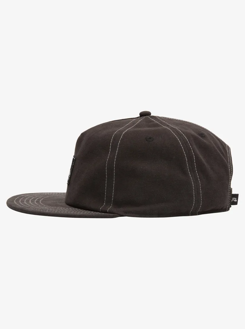 Quiksilver Heritage Cap Snapback Hat - Black sold by Sun Diego Boardshops product image thumbnail 4