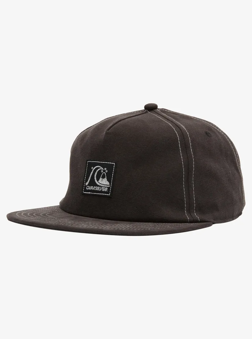 Quiksilver Heritage Cap Snapback Hat - Black sold by Sun Diego Boardshops