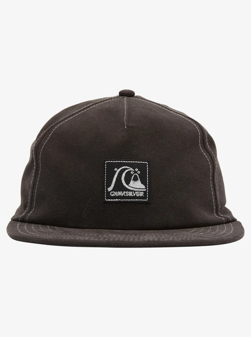 Quiksilver Heritage Cap Snapback Hat - Black sold by Sun Diego Boardshops product image thumbnail 2