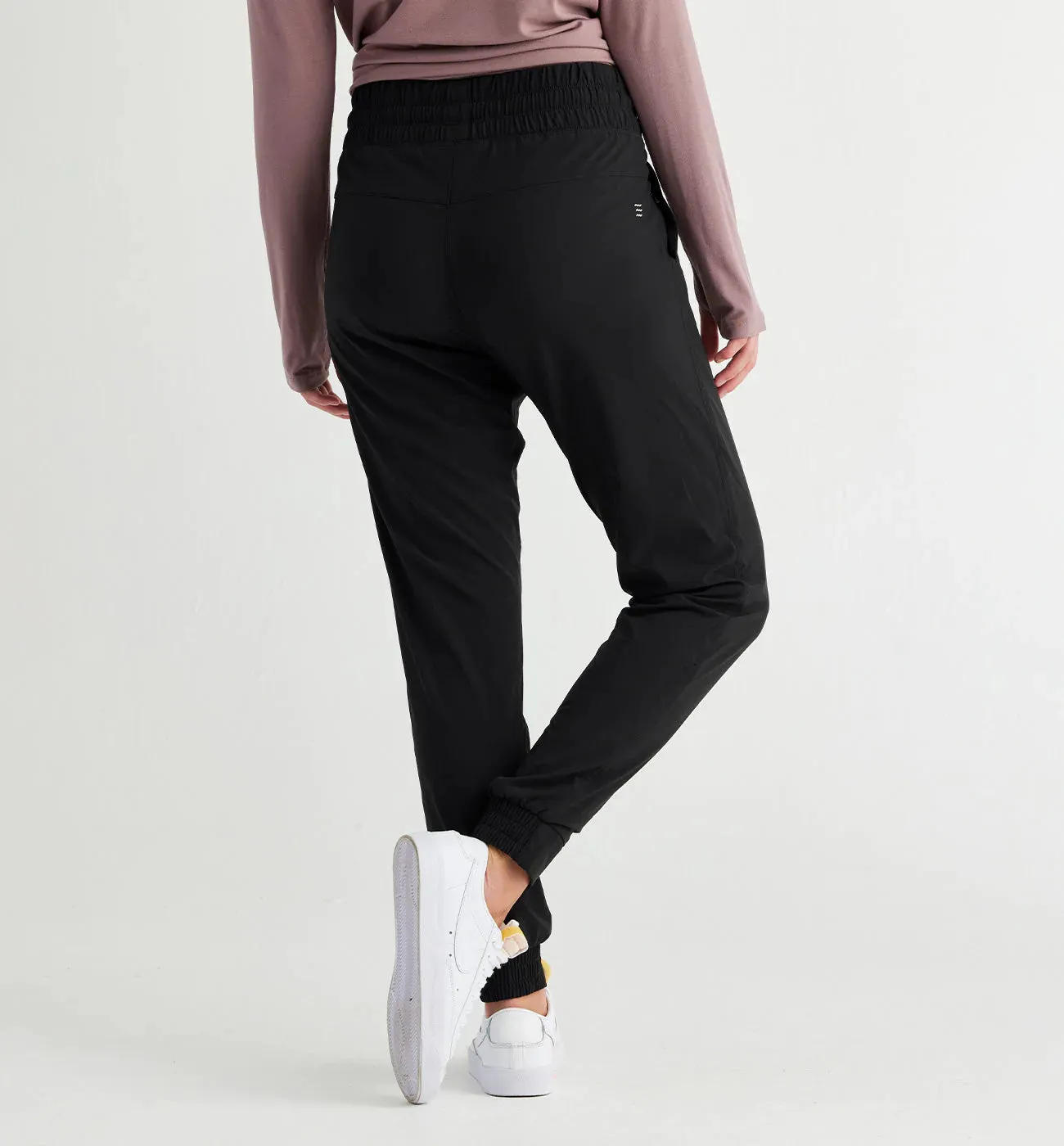 FREE FLY Women's Breeze Pull-On Jogger - Black sold by Sun Diego Boardshops product image thumbnail 2