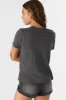Oneill TRAVELING WEST TEE - WASHED BLACK FAD sold by Sun Diego Boardshops