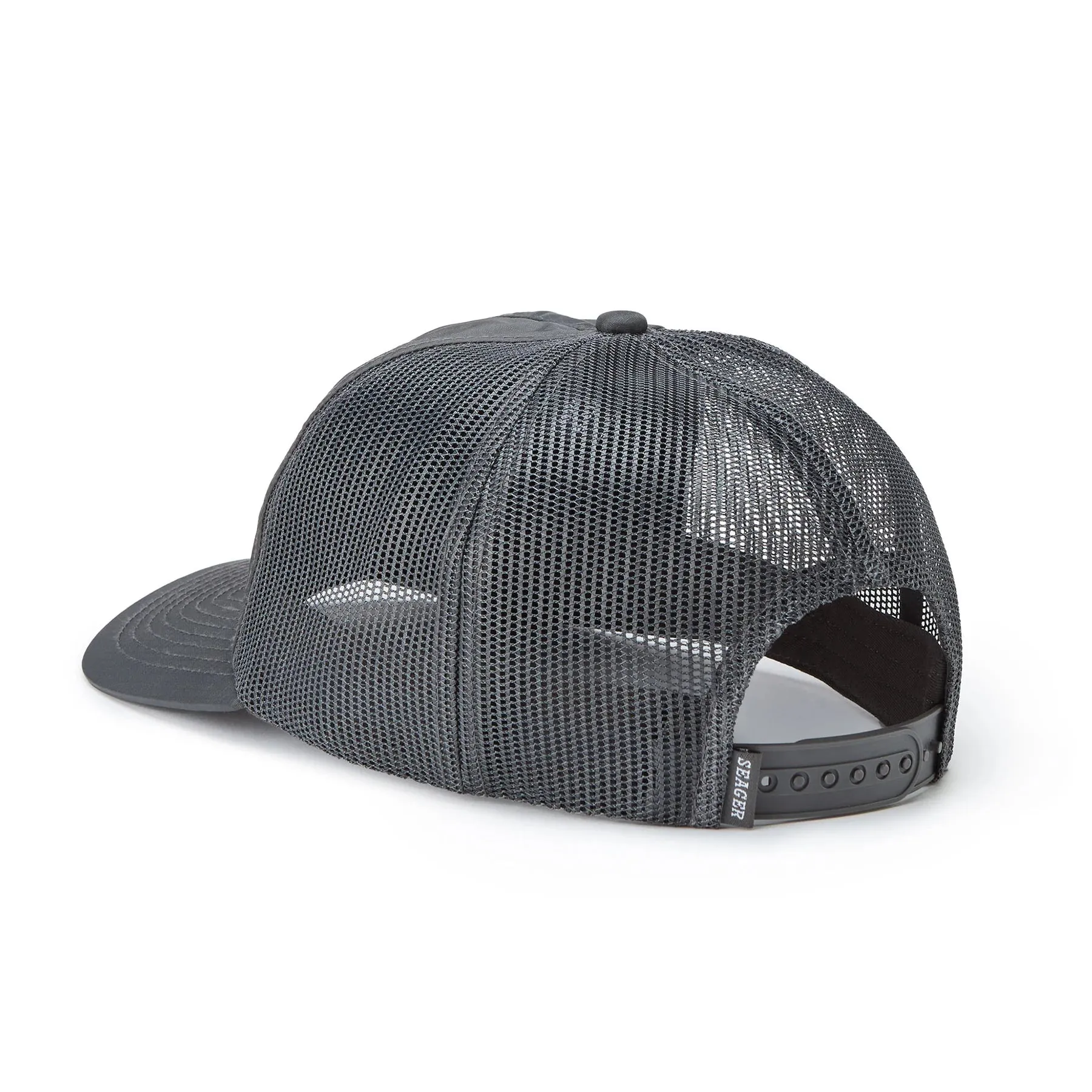 SEAGER WHITEWATER NYLON MESH SNAPBACK - STONE GRAY sold by Sun Diego Boardshops product image thumbnail 4