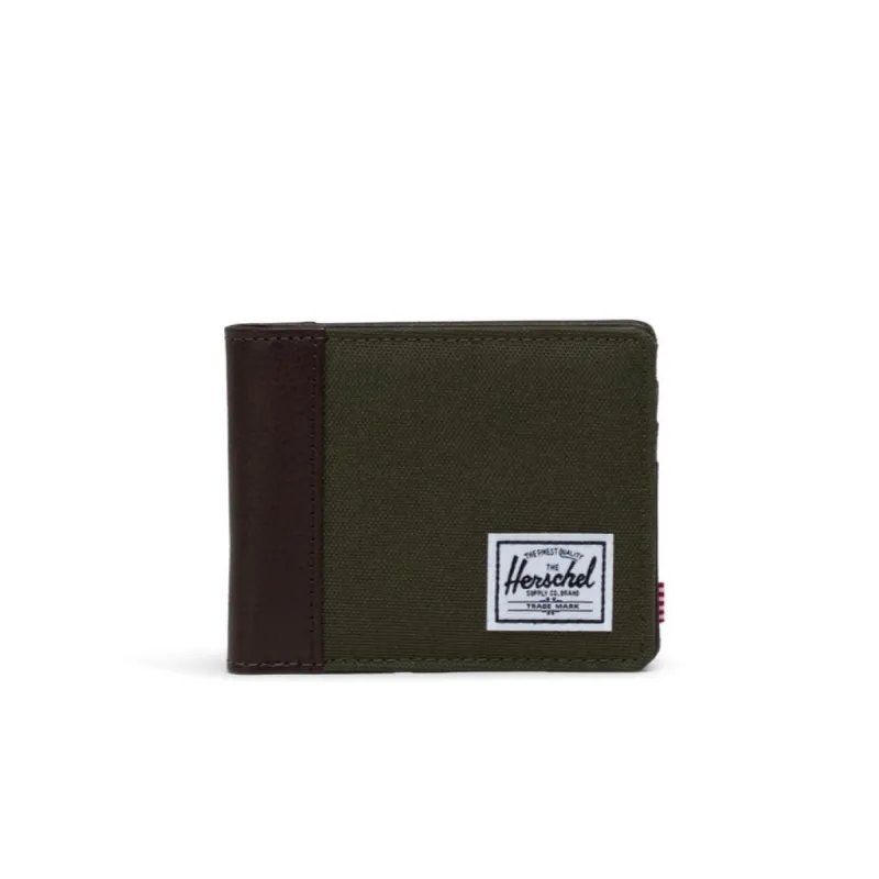 Herschel Supply Co Hank Wallet - IVY GREEN/CHICORY COFFEE sold by Sun Diego Boardshops